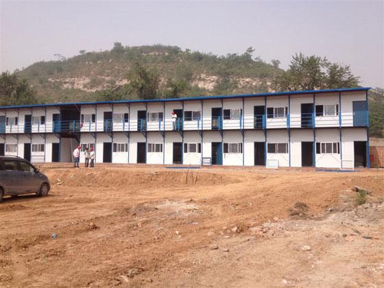 双层彩钢活动板房图