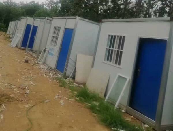 大山里的集装箱活动房-水文观测站