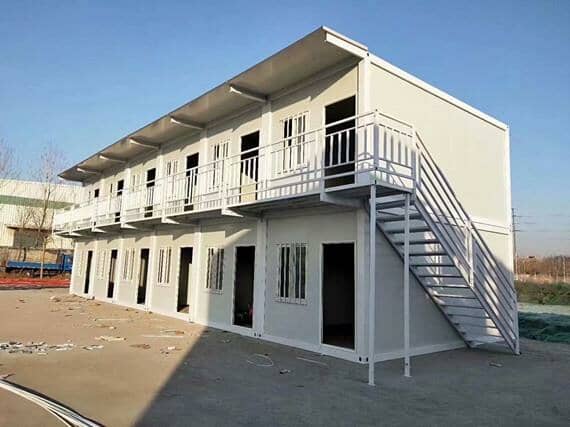 集装箱活动房实现自由移动房屋