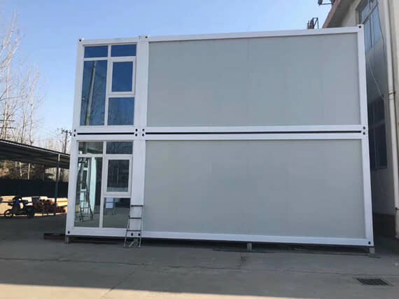 打包箱房侧面图