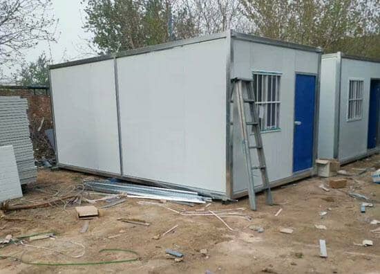 拉萨达孜区租赁型箱式活动板房图片案例