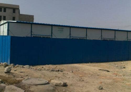 拉萨林周县加油站K式活动板房图片案例