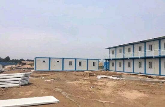 山南扎囊县拆装式集装箱活动房图片案例