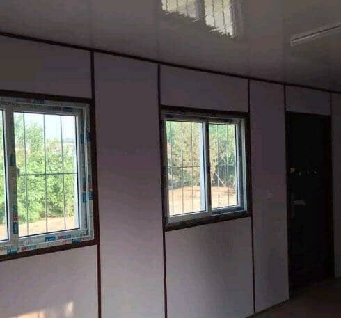 拉萨达孜区瓦楞钢板集装箱活动房图片案例