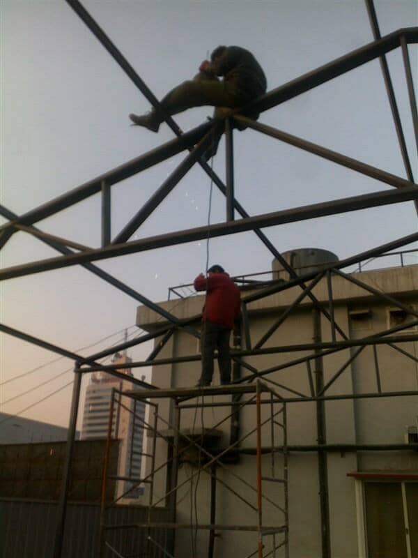 钢架焊接一般必须为满焊