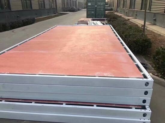 拼装式集装箱室内防火地板图