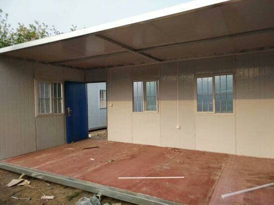 拉萨曲水县组合式办公室集装箱活动房图片案例