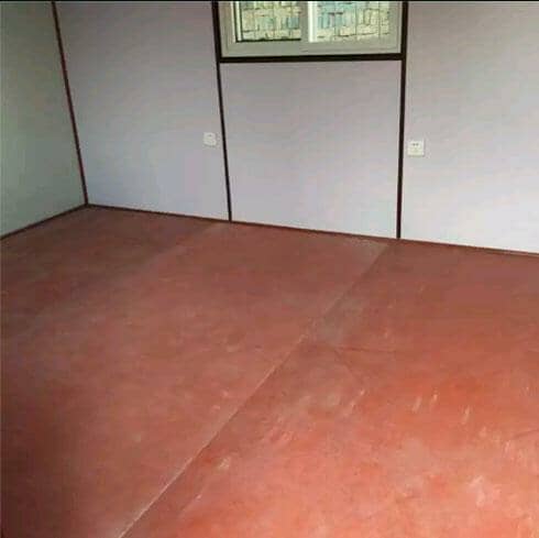 地板为防火玻镁地板