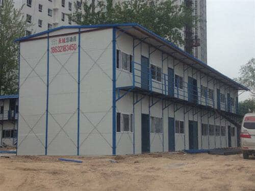 拉萨尼木县工地活动房图片案例