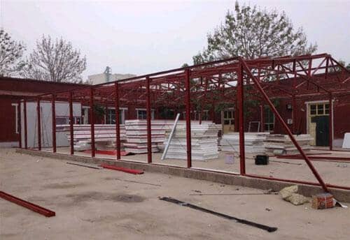 拉萨墨竹工卡县彩钢活动房图片案例