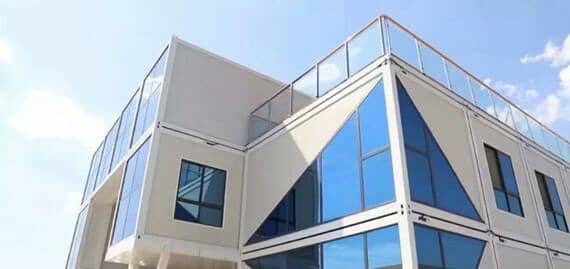 二层集装箱活动房图