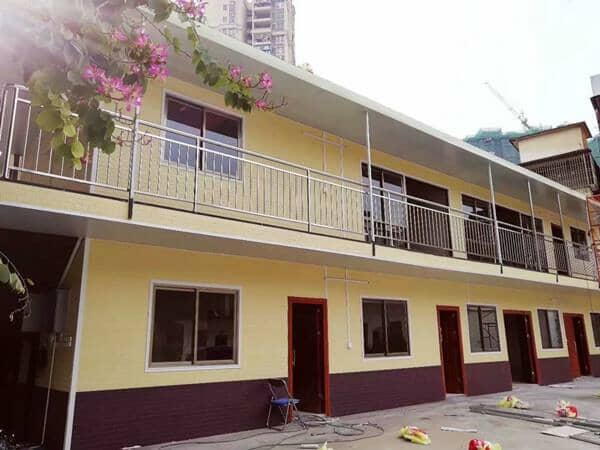 钢结构活动房物流基地