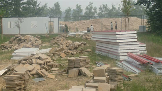 墙面彩钢板安装顺序图