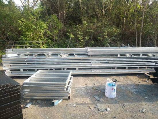 活动房二层立柱