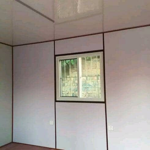 拉萨达孜区瓦楞钢板集装箱活动房图片案例