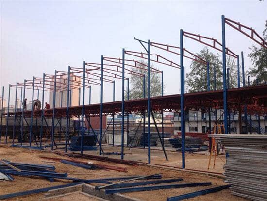 拉萨当雄县拆装式活动板房图片案例