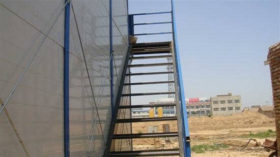 彩钢板房楼梯图