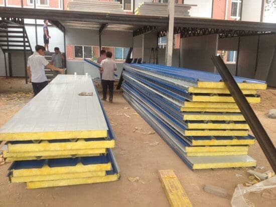 彩钢岩棉板图