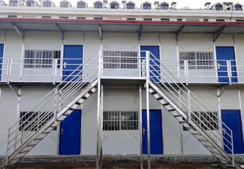 彩钢板活动房图