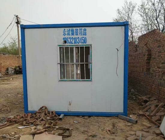 拉萨达孜区租赁型箱式活动板房图片案例