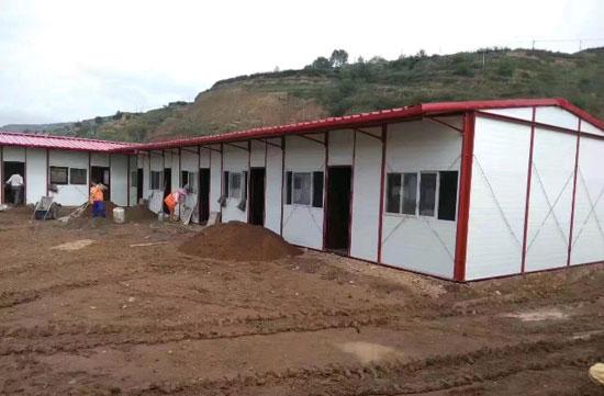 单层活动板房图