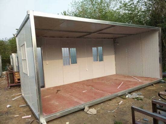 拉萨曲水县组合式办公室集装箱活动房图片案例