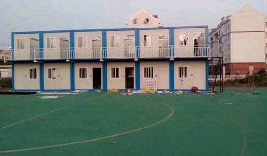 山南扎囊县拆装式集装箱活动房图片案例
