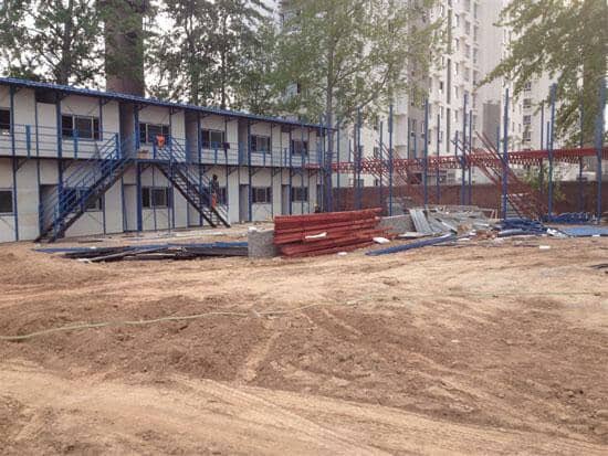 拉萨当雄县拆装式活动板房图片案例