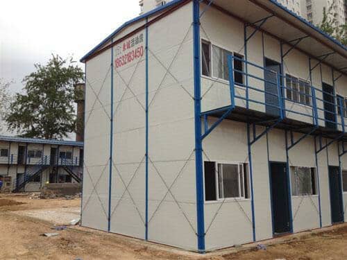 拉萨尼木县工地活动房图片案例