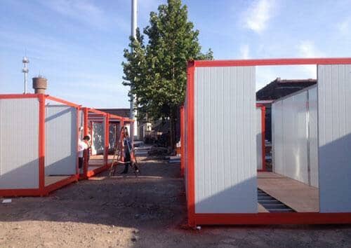 拉萨尼木县住人集装箱活动房图片案例