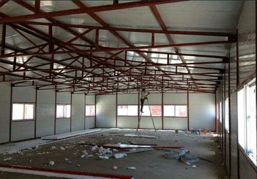 活动房室内骨架图