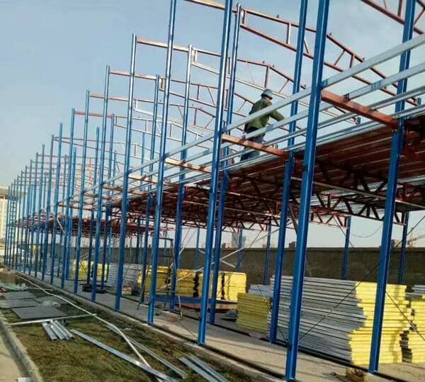 活动板房建筑中的非承重隔墙