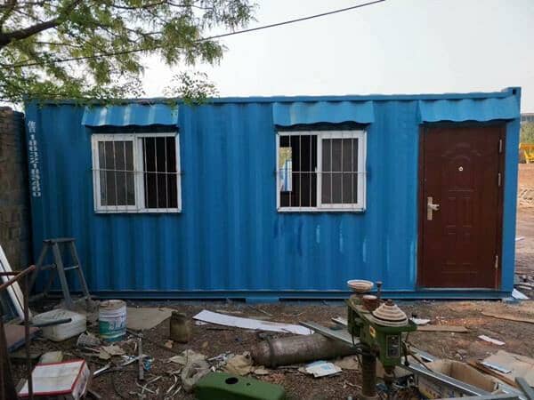 焊接式集装箱活动房室外图