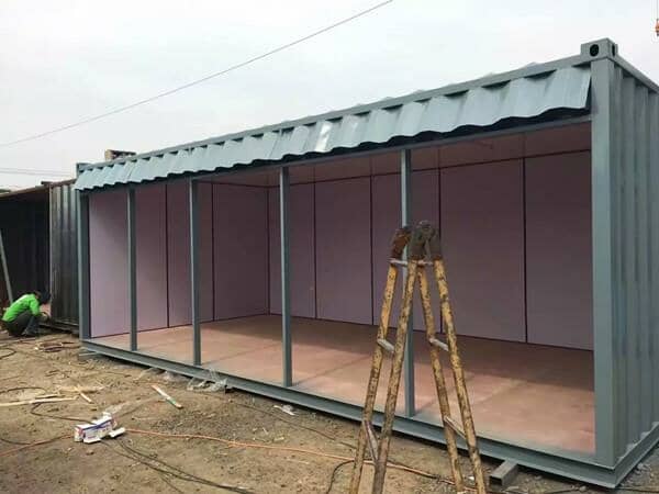 焊接式集装箱活动房图