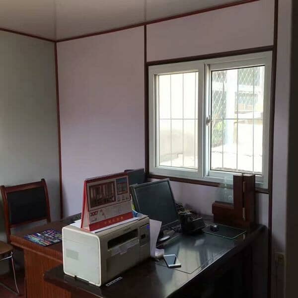 瓦楞集装箱活动房室内图