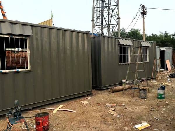 焊接式集装箱活动房图