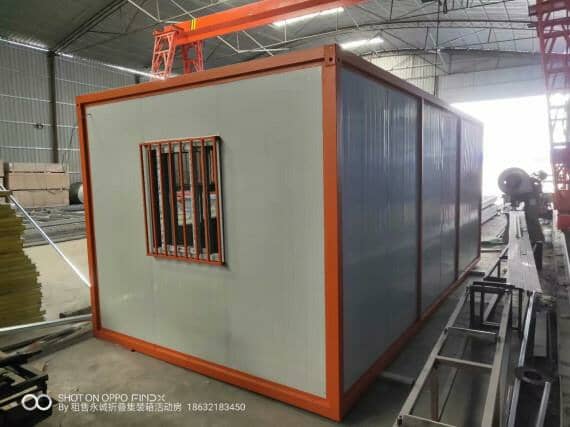 箱式活动房侧面图