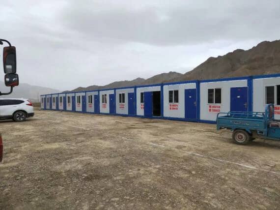 拉萨墨竹工卡县折叠式集装箱活动房