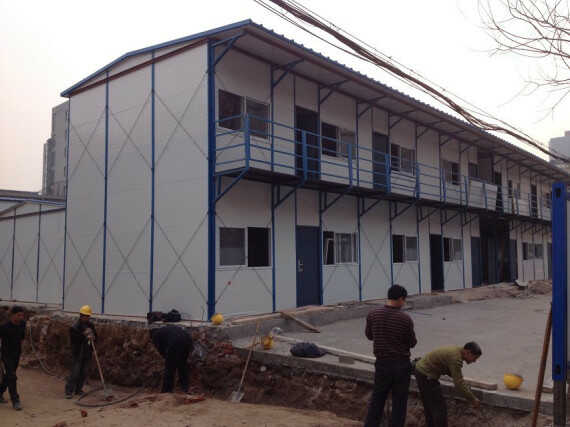 二层岩棉活动房图